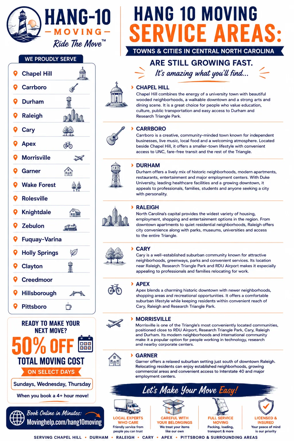 flyer for moving company discounts